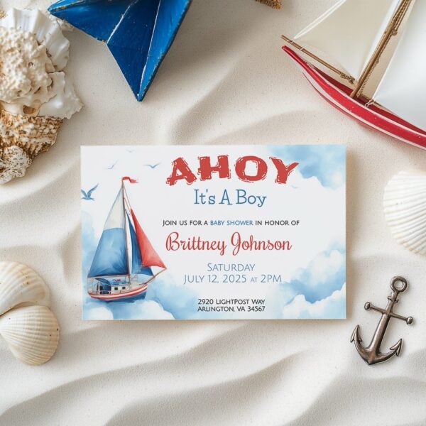 Ahoy It’s a Boy