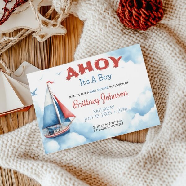 Ahoy It’s a Boy - Image 3