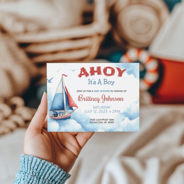 Ahoy It’s a Boy - Image 2