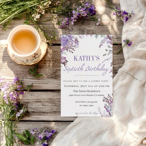 Wildflower Tea Party