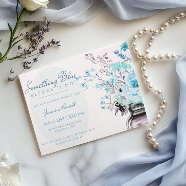 Blue Before "I Do"