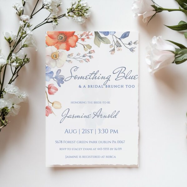 Blue & A Bridal Brunch Too